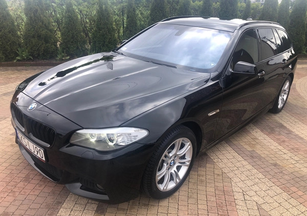 BMW Seria 5 cena 95500 przebieg: 275000, rok produkcji 2012 z Kościerzyna małe 121